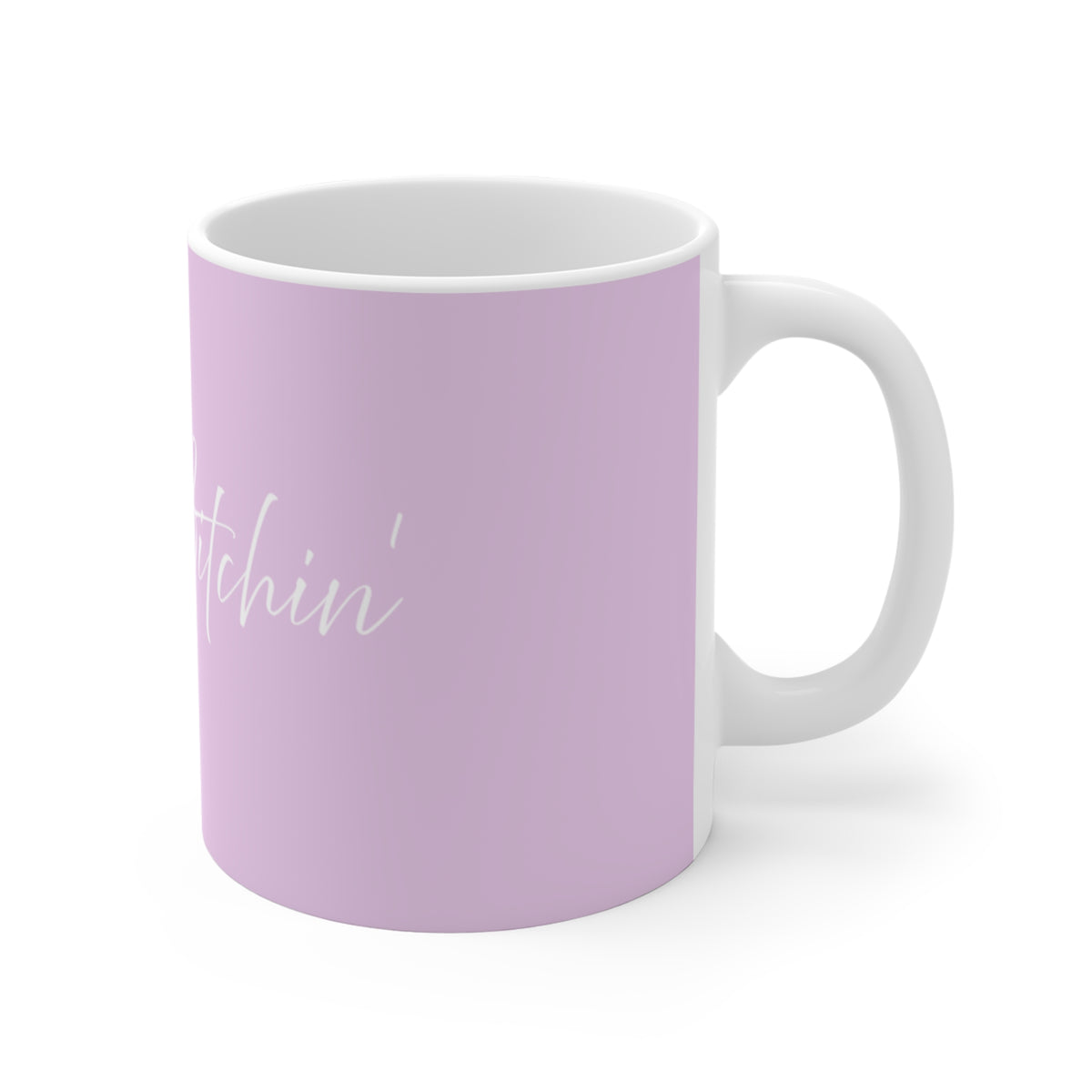 Pretty Bitchin' Mug — 11oz Pastel Pink Ceramic Coffee Cup