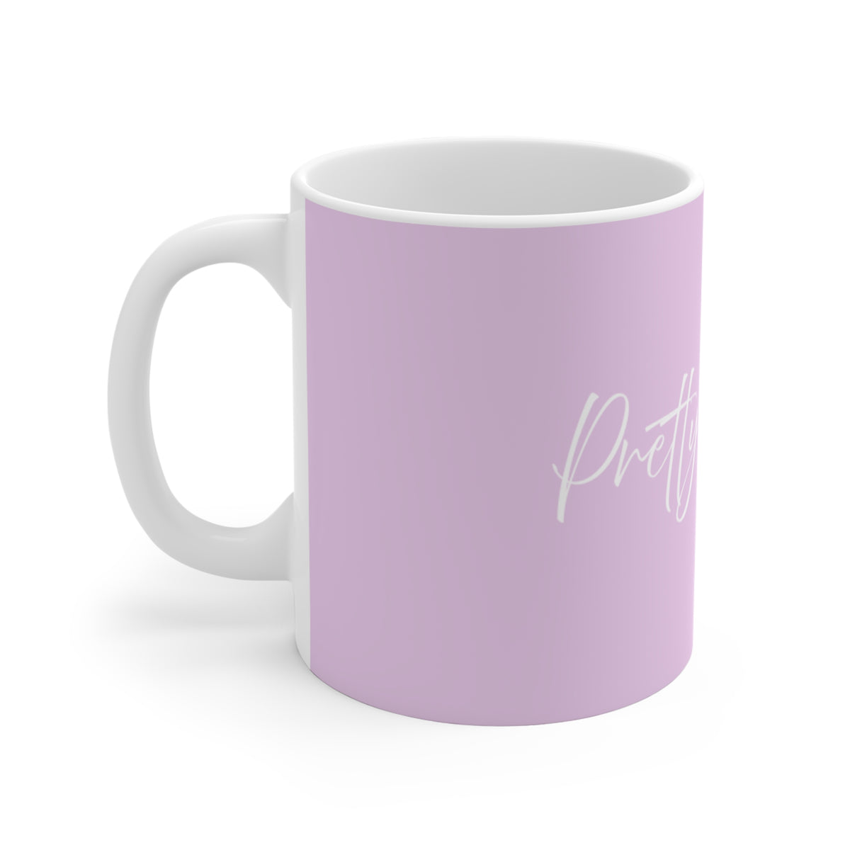 Pretty Bitchin' Mug — 11oz Pastel Pink Ceramic Coffee Cup